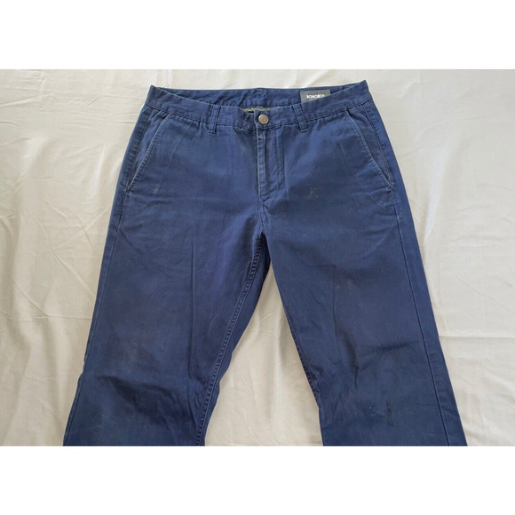 Bonobos Straight Fit Flat Front 100% Cotton Chino Pants. Men's 32X30, GUC!! - Picture 1 of 9